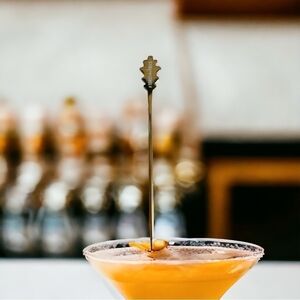 Lot of 6 MARTINI Picks Angels Envy Gold Shafts Cocktail Picks Cocktail Stirrer